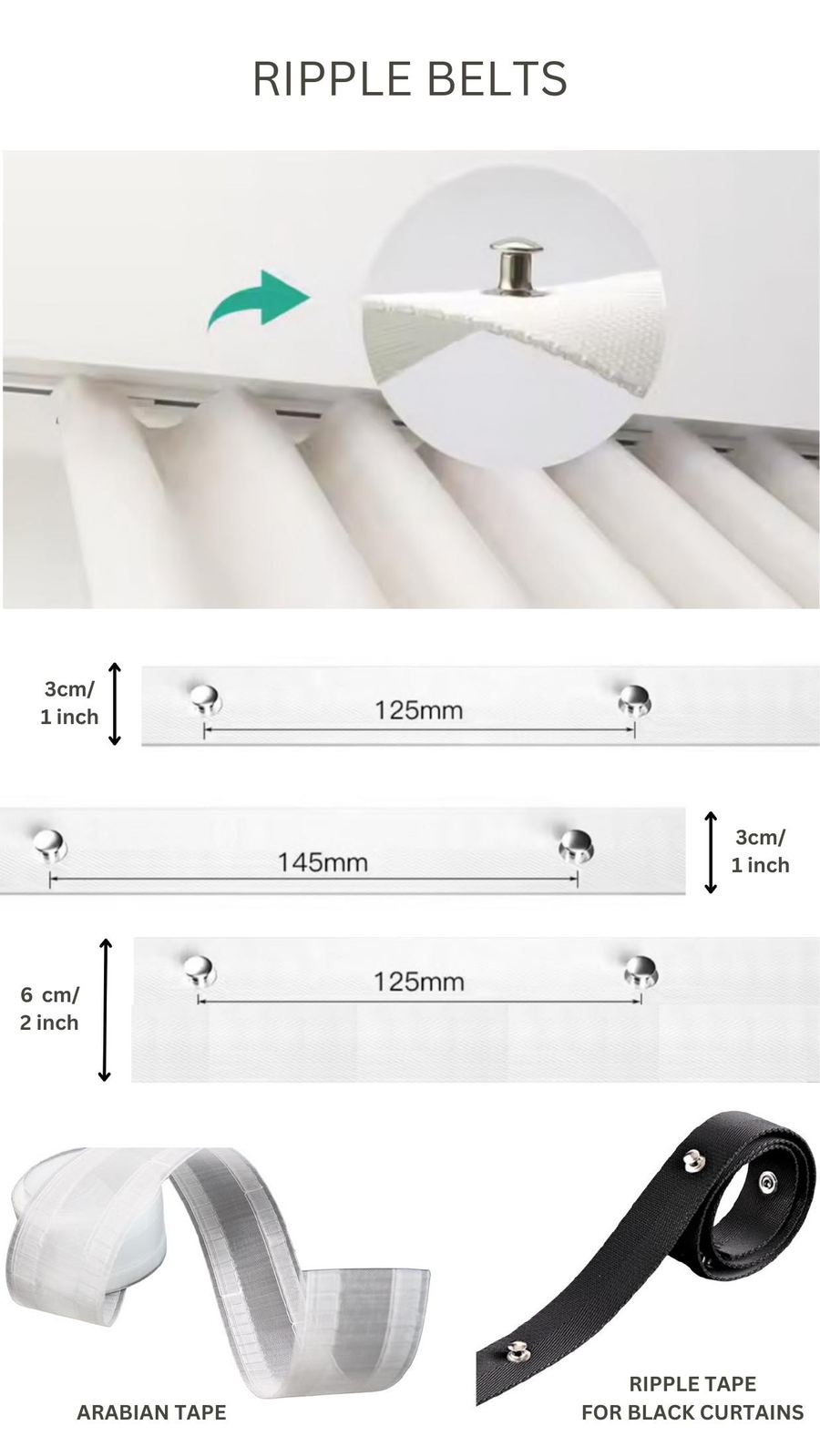Ripple Belts & Tapes