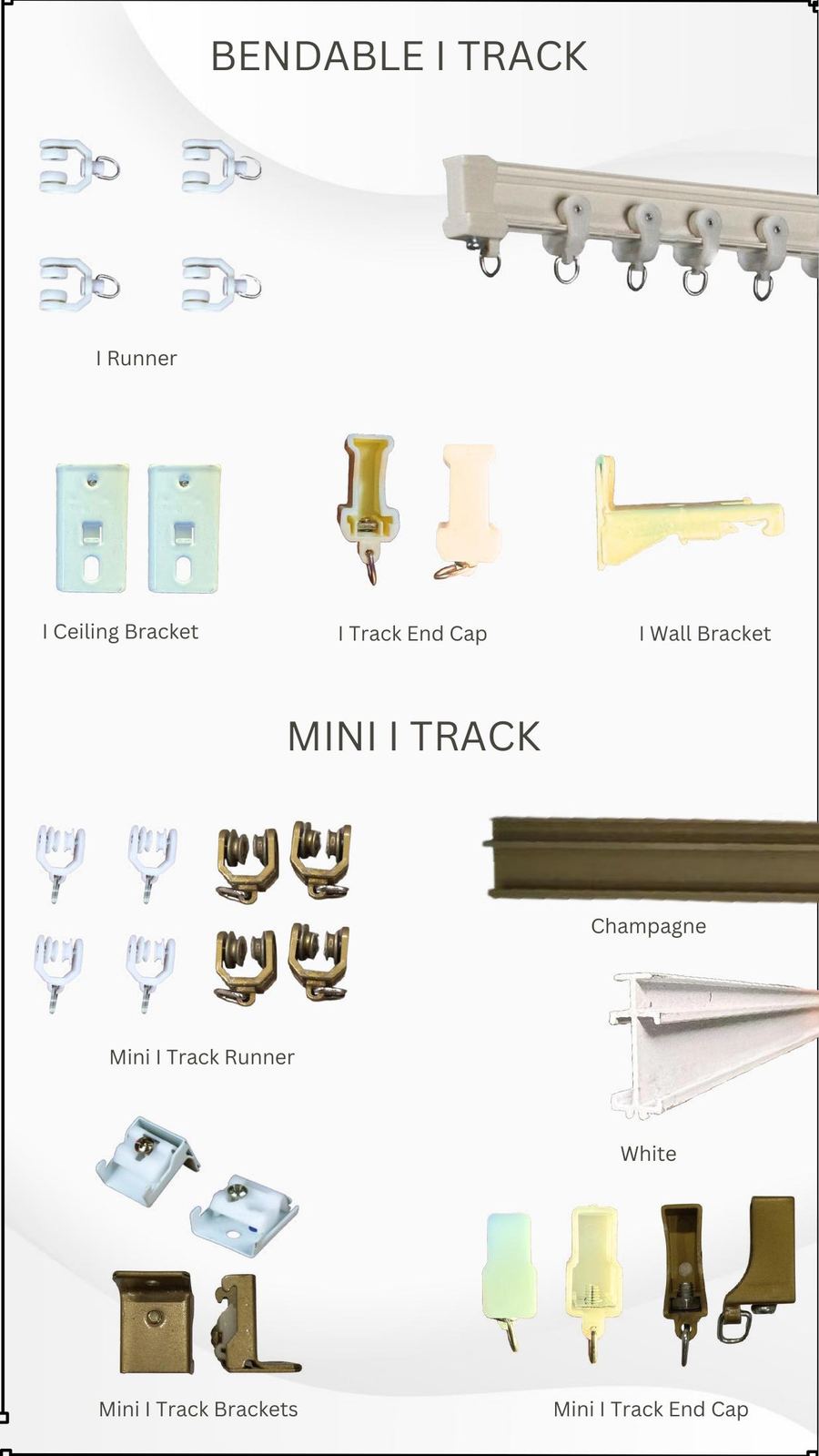 Bendable I Track & Mini I Track