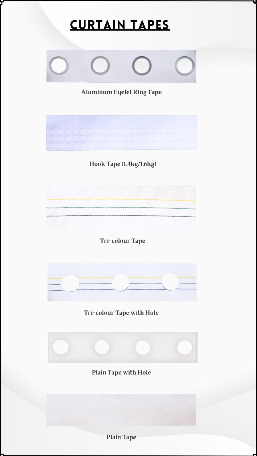 Curtain Tapes